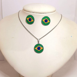 CONJUNTO INOX REDONDO BRASIL